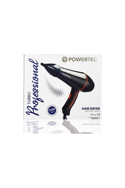 POWERTEC Tr 601 Professional Blow Dryer + Tr-2850 Ceramic Hair Styler Straightener