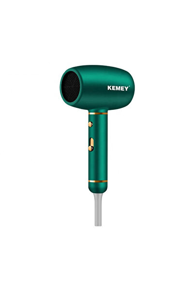 Kemei Travel Hair Dryer, 3000W Power, Ionization, 3 Heat Settings, 2 Speeds, Compact