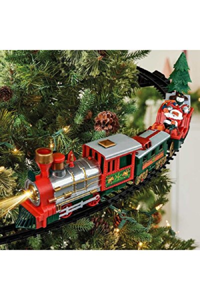 PORKY Trenuleț electric decorativ pentru bradul de Crăciun