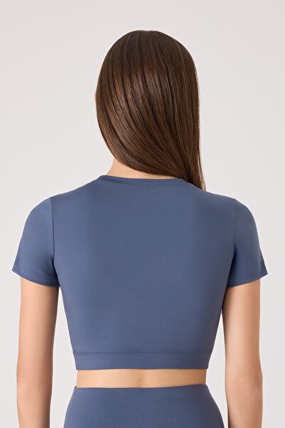 UP&FIT Comfort Crop Indigo