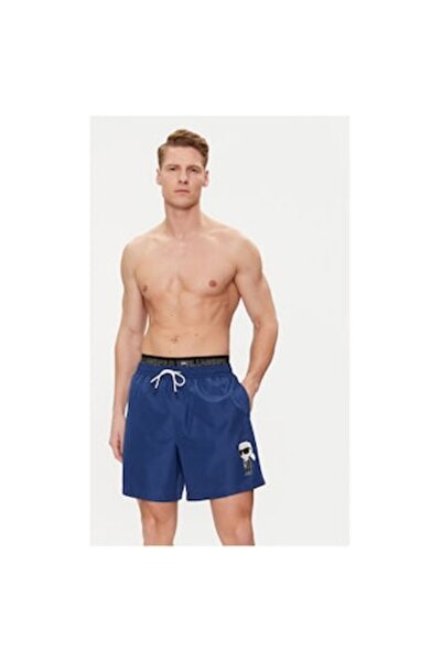 Karl Lagerfeld Men's shorts Karl Lagerfeld, 303748418, Polyester, M INTL, Blue