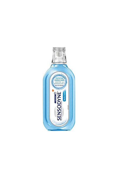 BEAUTY AND HEALTH غسول الفم المنعش بنكهة النعناع للأسنان الحساسة، أزرق، 500 مل