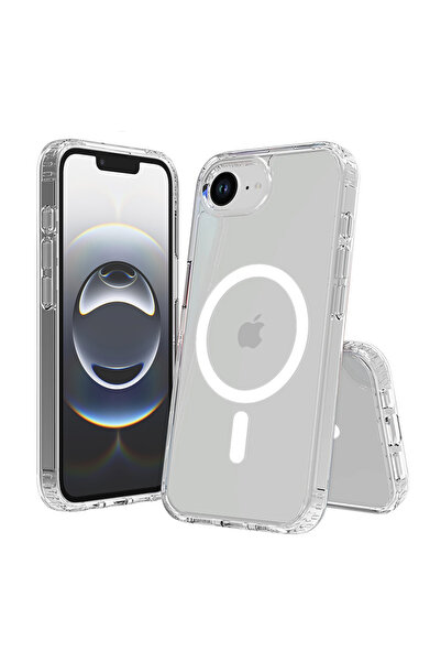 Techsuit Husa MagSafe pentru Apple iPhone 16e, Techsuit, Pro, Transparenta