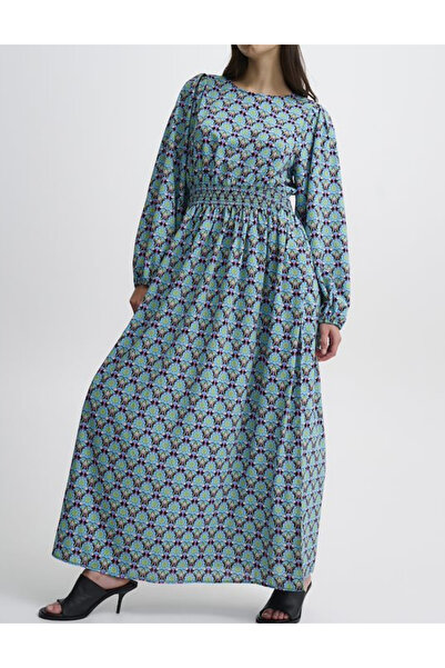 ICHI Long dress, Blue