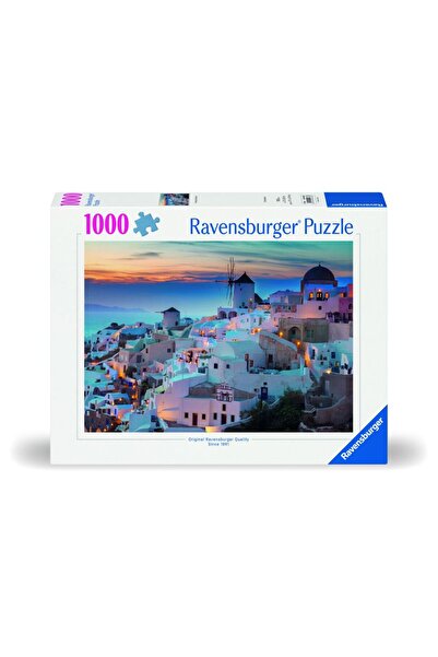 RAVENSBURGER - Night in Santorini puzzle 1000 pieces new design