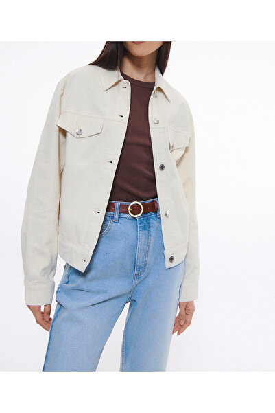 Reserved Jacket, Ecru