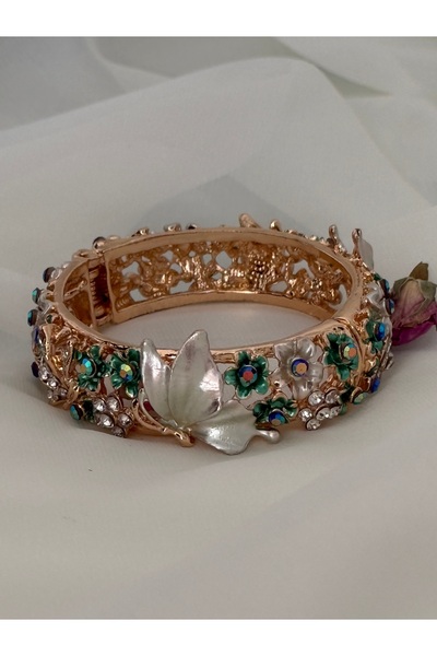 Çelik Antique Bloom Bracelet