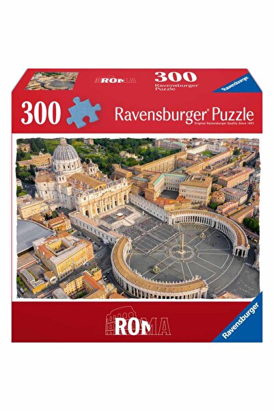 RAVENSBURGER Συλλογή παζλ τέχνης: Πλατεία του Αγίου Πέτρου στη Ρώμη, 300 κομμ...