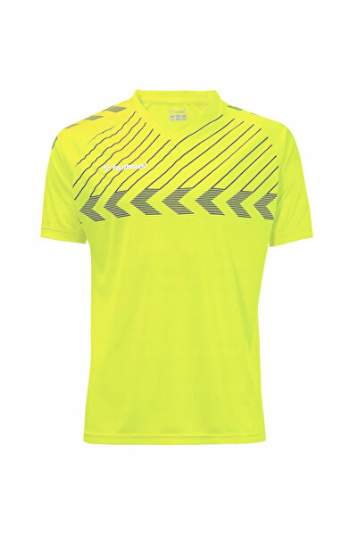 hummel T-shirt, Neon green