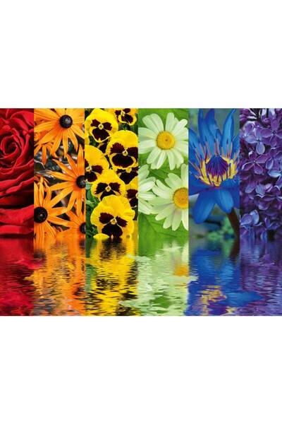 RAVENSBURGER - Flower reflection puzzle 500 pieces new design