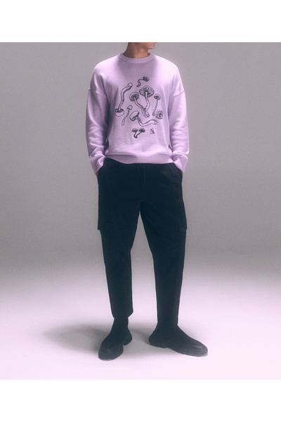 Reserved Sweater, Purple