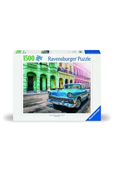RAVENSBURGER - Puzzle car from Cuba 1500 pieces new design
