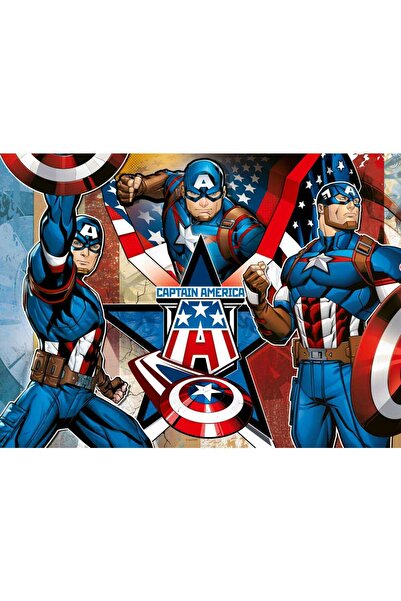 RAVENSBURGER - Puzzle capitanul America 100 piese