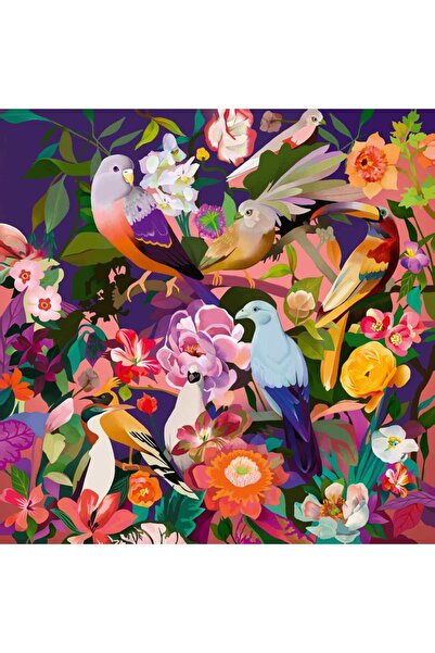 RAVENSBURGER - Birds and flowers puzzle 750 pieces