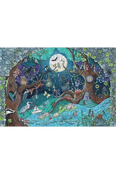 RAVENSBURGER Forest Wooden Puzzle, 500 Pieces