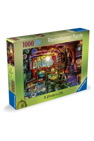 RAVENSBURGER - Puzzle viata de pirat 1000 piese design nou