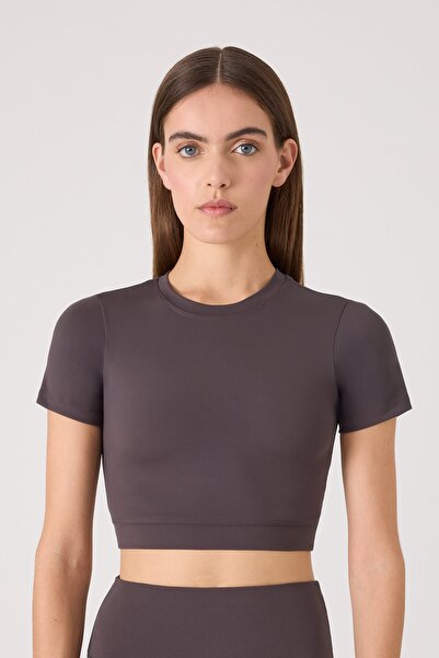 UP&FIT Comfort Crop Smoked