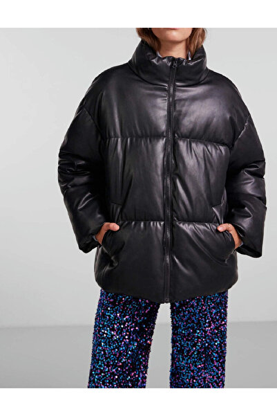 PIECES Jacket, Black