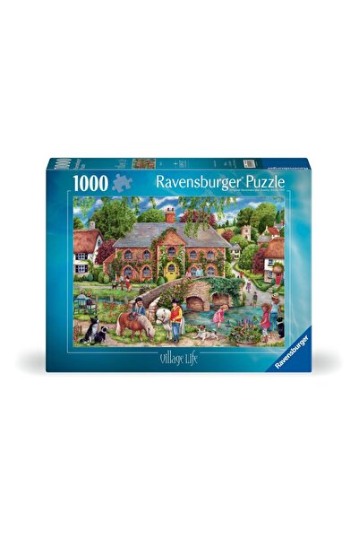 RAVENSBURGER - Village life puzzle 1000 pieces