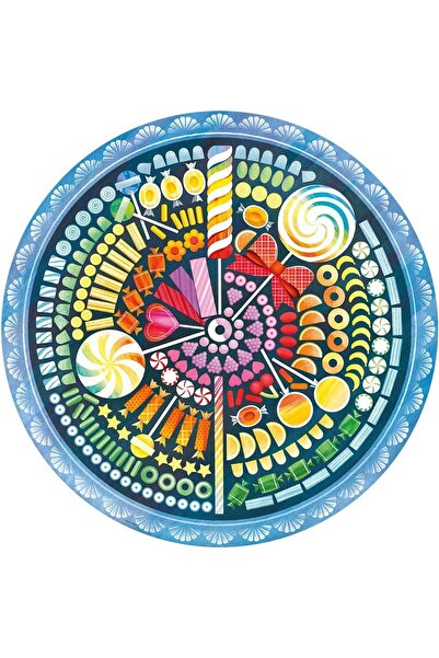 RAVENSBURGER Candy Circle Puzzle, 500 Pieces