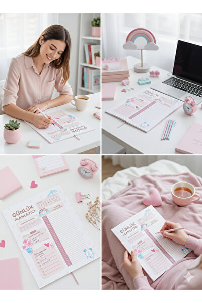 Sherlocked Daily Planner (Minimalist Design, A5, 30 Sheets)