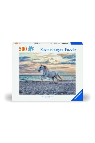 RAVENSBURGER - Puzzle cal pe plaja 500 piese design nou