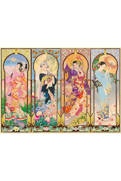 RAVENSBURGER - The 4 seasons puzzle 1000 pieces new design