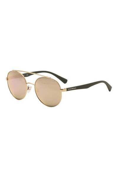 Emporio Armani Men's Full Rim Round Sunglasses
