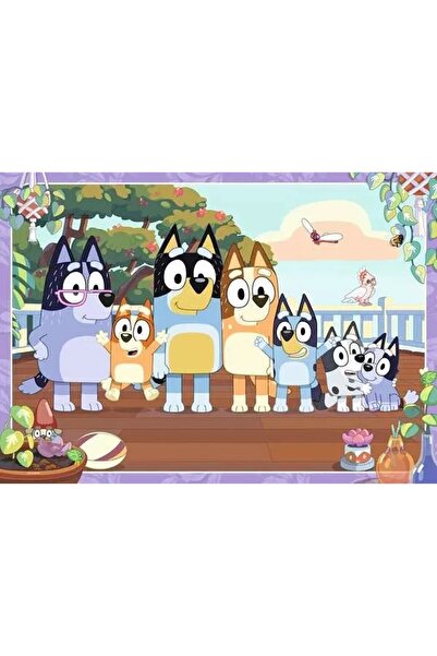 RAVENSBURGER - Puzzle mare de podea Bluey 24 piese