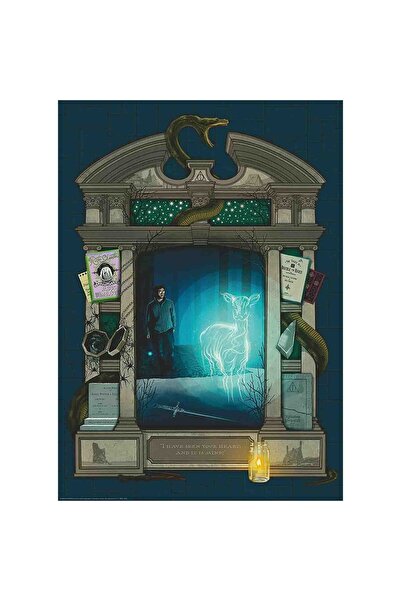 RAVENSBURGER Puzzle Harry Potter Si Talismanele Mortii Partea 1, 1000 Piese