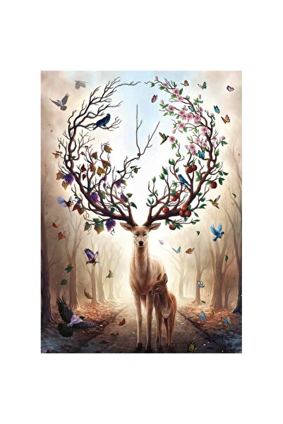 RAVENSBURGER - Fantastic deer puzzle 1000 pieces new design