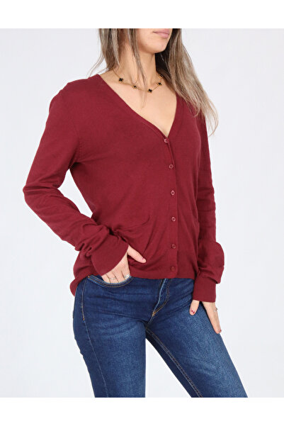 Evendi Cardigan, Burgundy