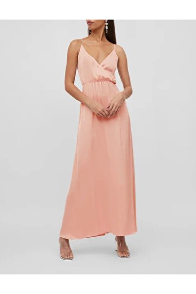 VILA Long dress, Pink