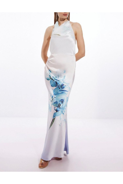 Karen Millen Long dress, White