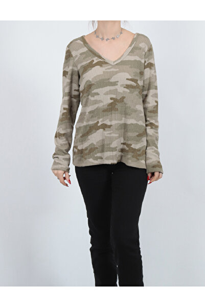 AMERICAN EAGLE Blouse, Army