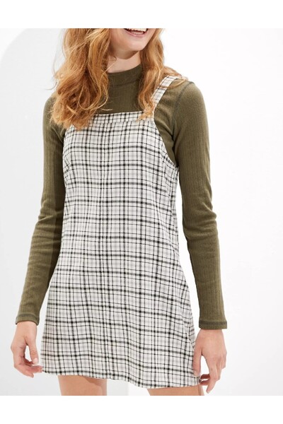 AMERICAN EAGLE Short dress, Gray