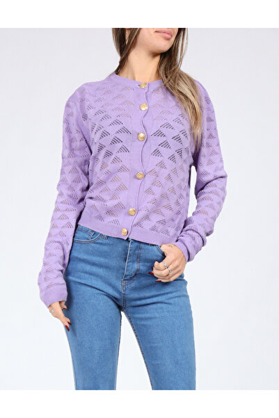 Evendi Cardigan, Purple