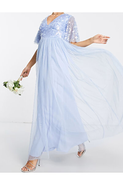 Evendi Long dress, Blue