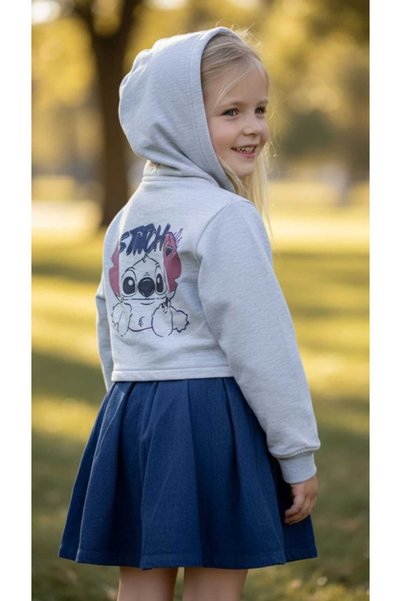 SeaBubbles Stitch Girl's Dress