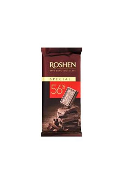 Roshen Special Dark Chocolate 56% 85g – Gerçek Bitter Çikolata