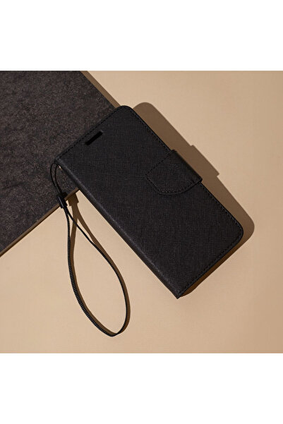 OEM Smart Fancy Magnetic Closure Wallet Case for iPhone 16 PRO - Black