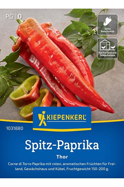 Kiepenkerl Seminte ardei capia Thor F1 – soi viguros si productiv, cu protect...