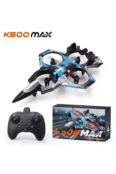 Generic K500 MAX 2.4G Foam Remote Control Fighter Drone with LED Lights and 360° Movements