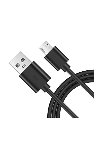 Spacer Data and Charging Cable - USB to MicroUSB 2.1A - 1 meter - Black (Fast Charging)