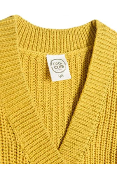 Cool Club Cardigan, Yellow
