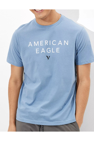 AMERICAN EAGLE Tricou, Albastru
