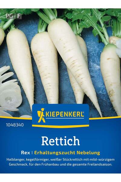 Kiepenkerl Seminte ridiche Rex – crestere rapida si gust intens, cu protectie...
