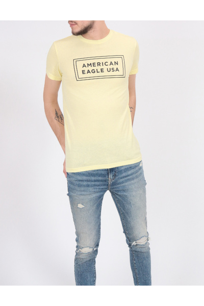 AMERICAN EAGLE T-shirt, Yellow