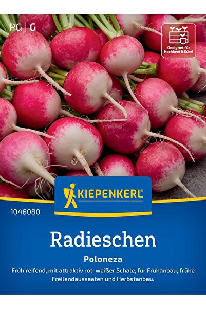 Kiepenkerl Seminte ridichi Poloneza – soi timpuriu, radacini uniforme, cu pro...