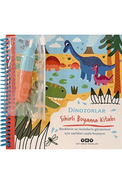 Yapı Kredi Yayınları Sihirli Boyama Kitabı - Dinozorlar